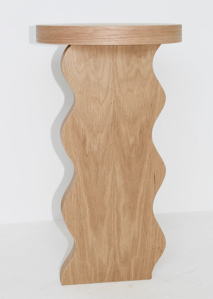 Pasta Stool, White Oak
